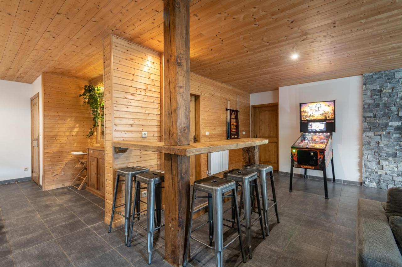 La Charbonniere, Grand Gite Haut-De-Gamme Avec Jacuzzi Et Sauna Gerardmer Bagian luar foto